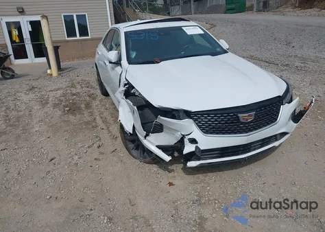 2021 Cadillac Ct4 Premium Luxury из США, поврежденный, VIN 1G6DB5RK7M0131285